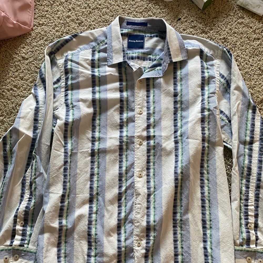 Tommy bahama Cotton button down shirt